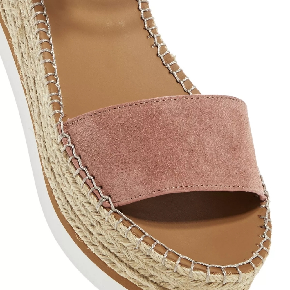 See by Chloe Gln Platform Wedge Espadrille Sandals - Picture 2 of 7